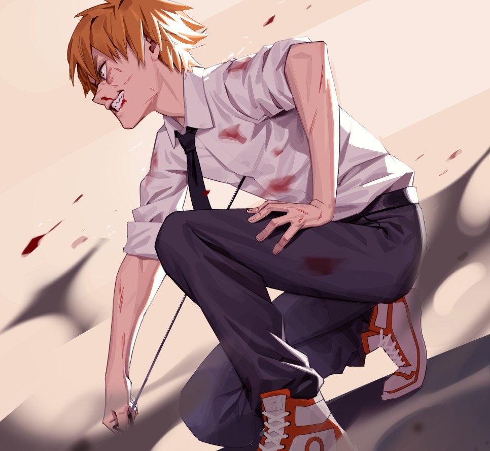 Denji x reader. Денджи Кинни. Chainsaw man дэнджи. Chainsaw man Power and Denji.