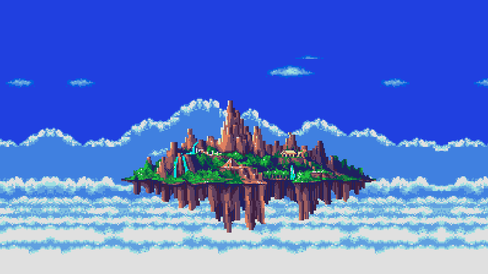 Sonic 3 island. Пиксельный остров. Пиксель арт. Пиксельное море. Остров из пикселей.