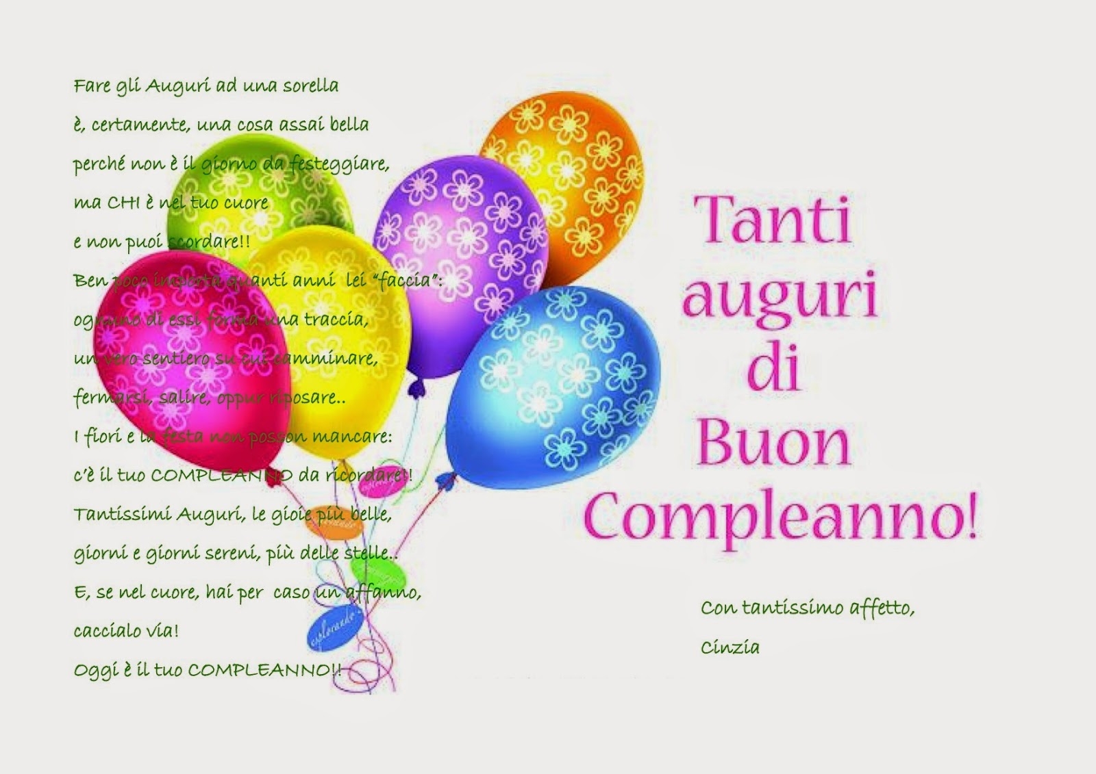 Поздравления с днем рождения на итальянском языке