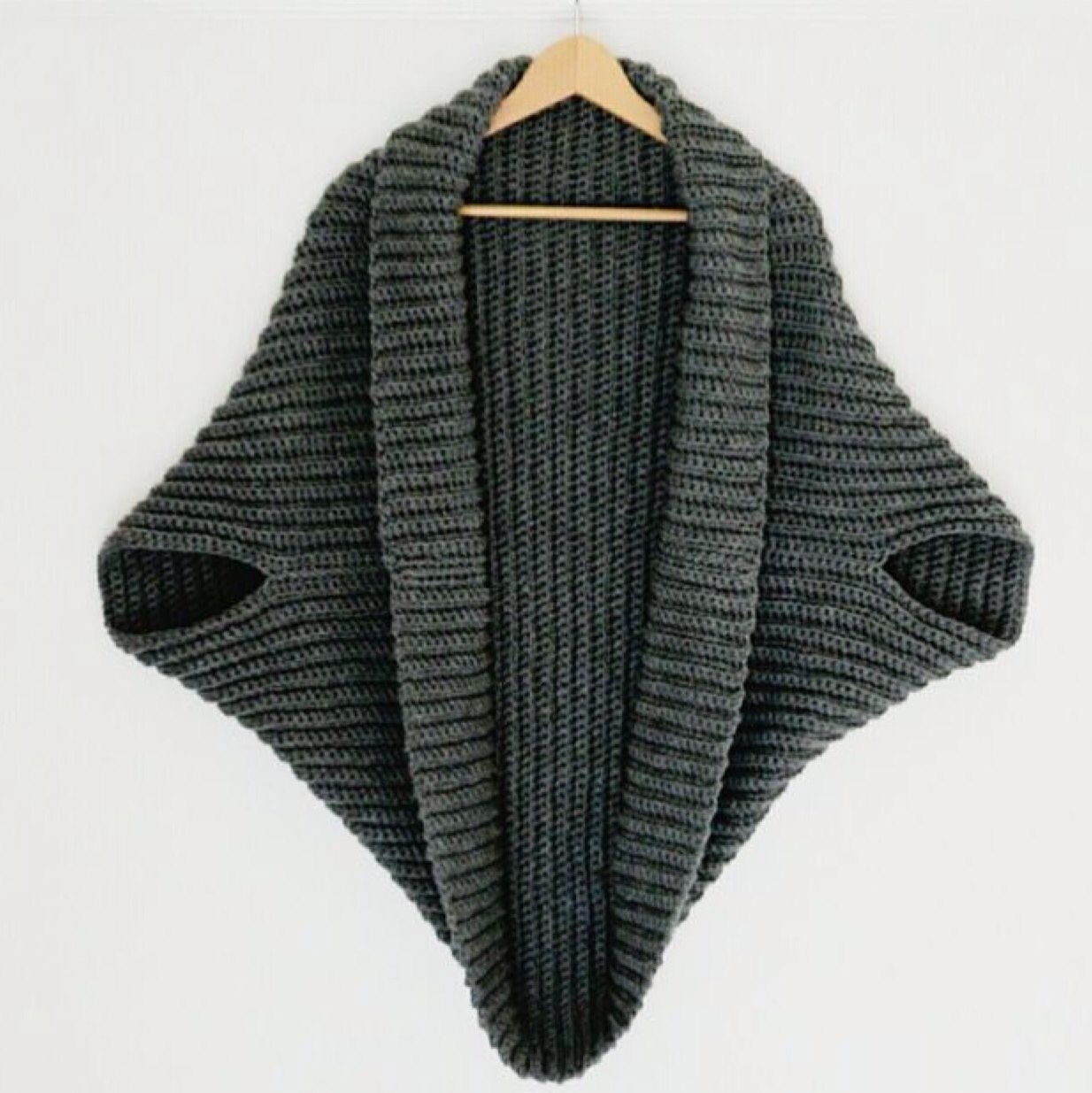 Кардиган кокон крючком Crochet Cocoon Cardigan