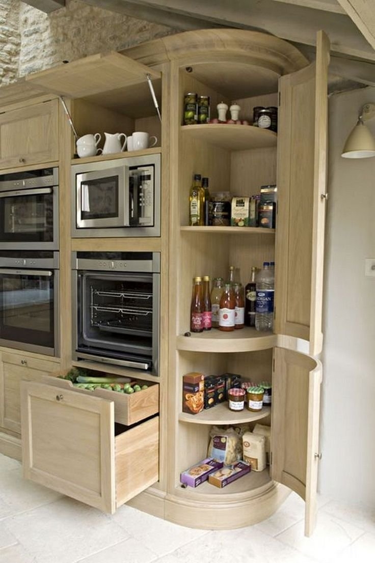 Необычные шкафы для кухни