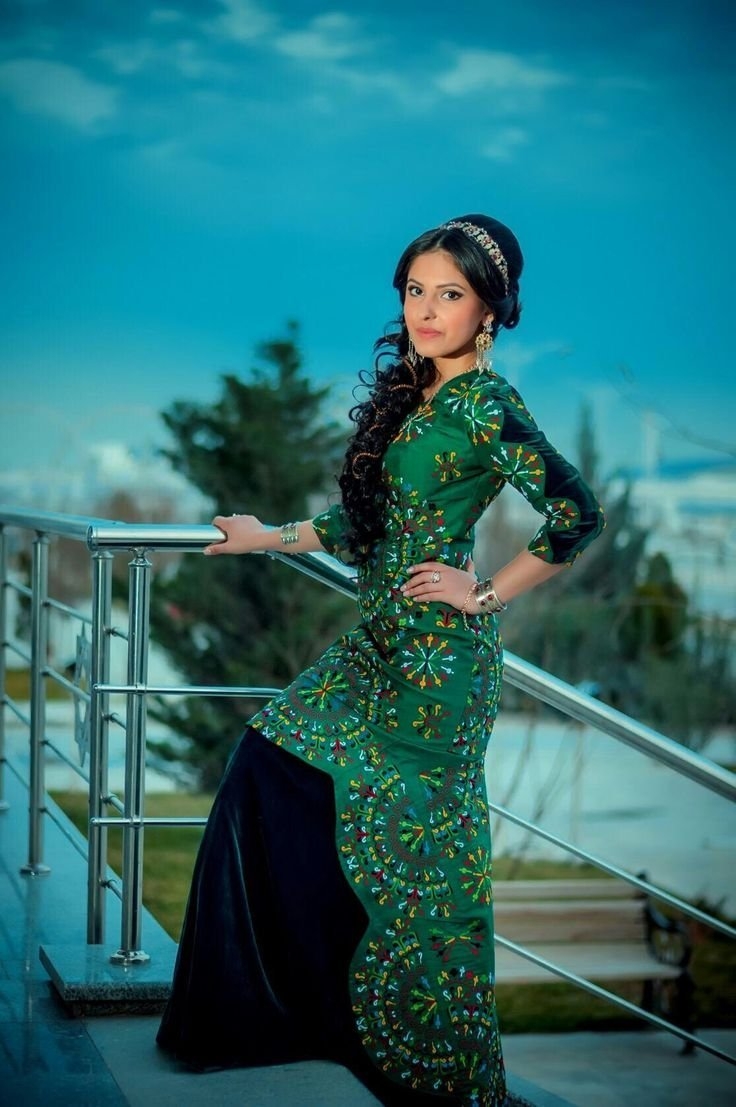 Туркменские платья