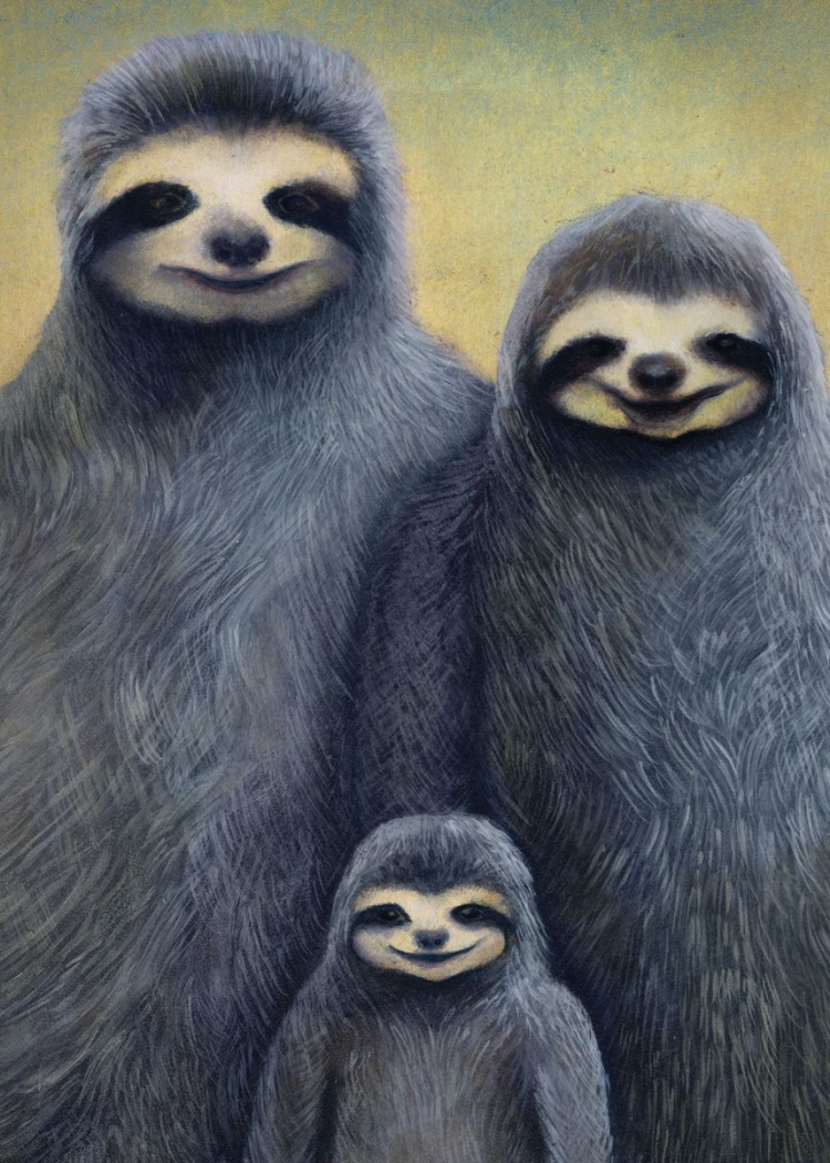 Sloth Stack Sticker
