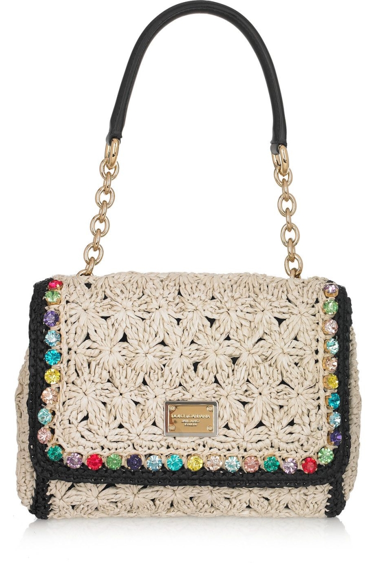 Сумка Prada из рафии