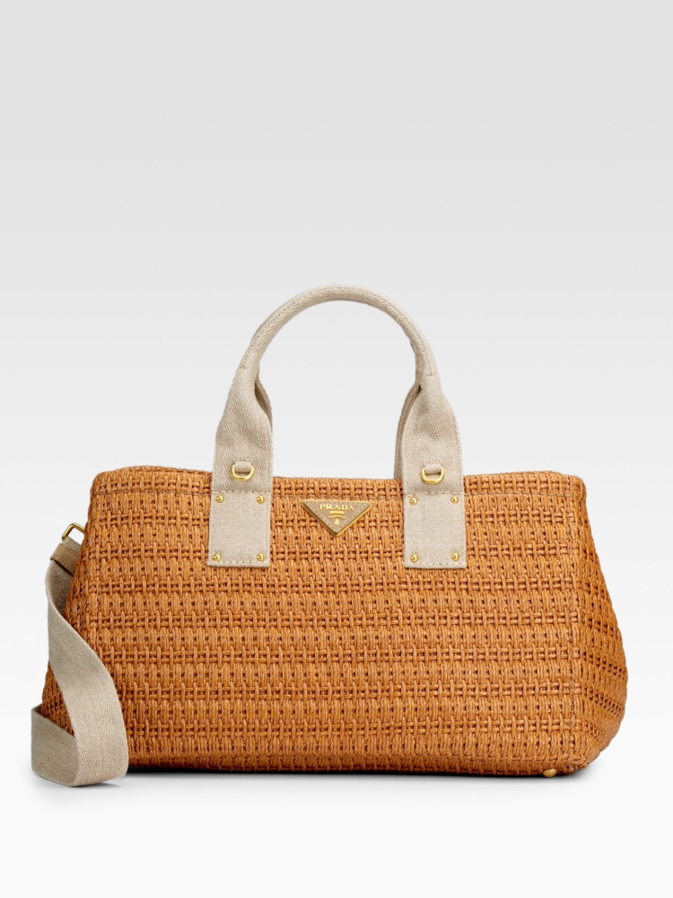 Prada Raffia Bag