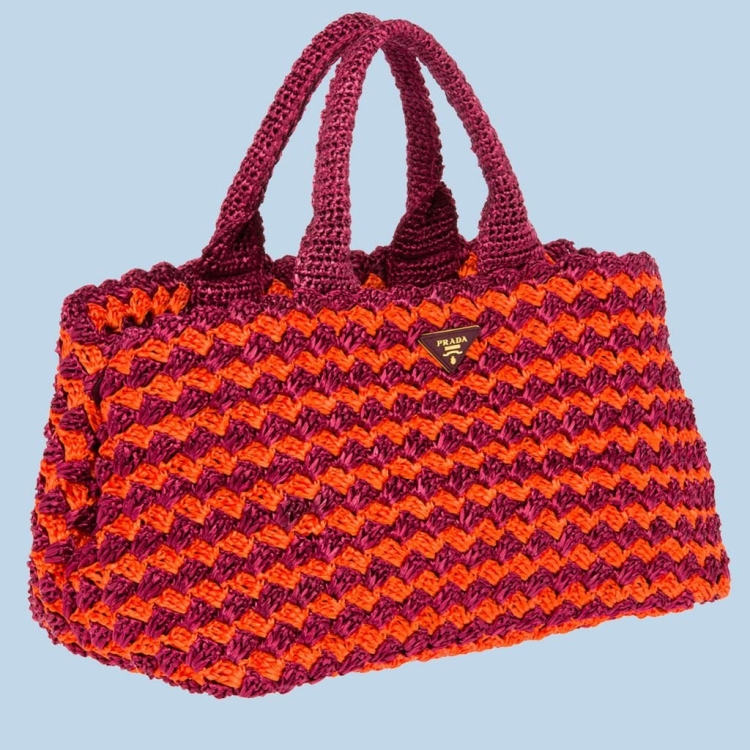 Alexa_Crochet сумка Прада
