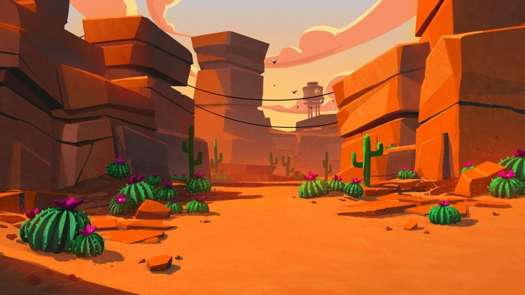 Brawl Stars пустыня