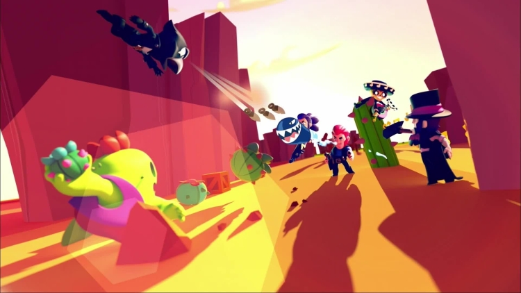 Brawl Stars фиолетовый