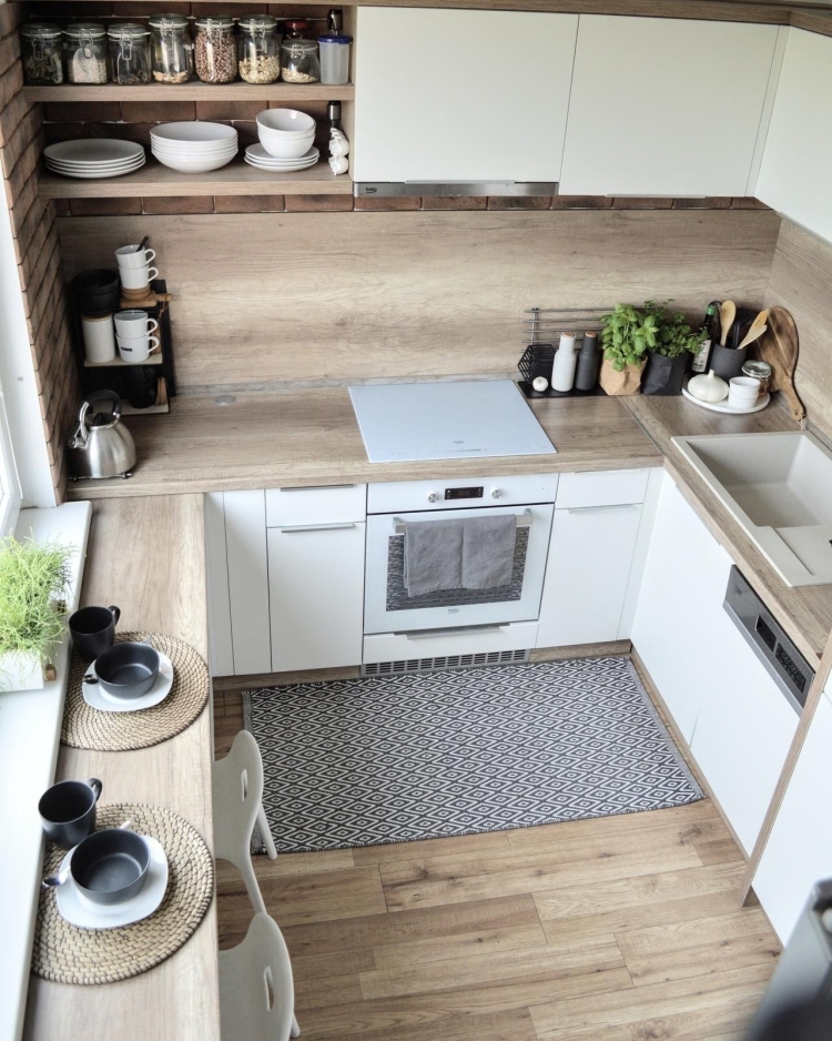 Дизайн маленьких кухонь на даче