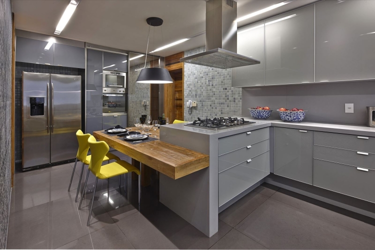 Итальянская кухня System 06 фабрики Pedini