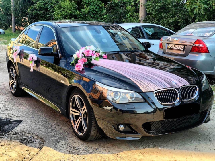 Свадебное авто БМВ 5f10кузов