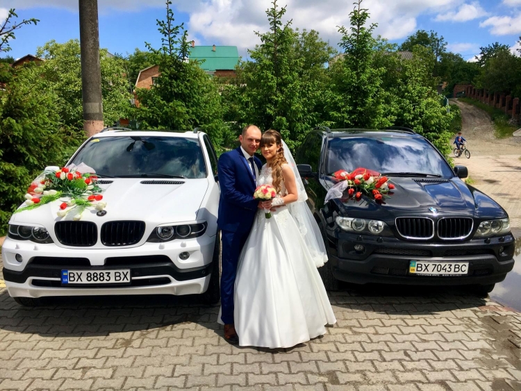 Свадебный кортеж BMW