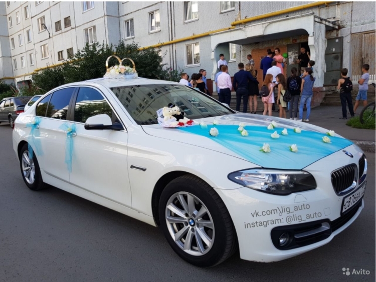 Машина на свадьбу BMW