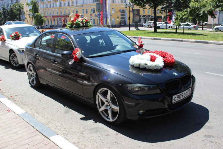 Свадебный БМВ ф10 черный