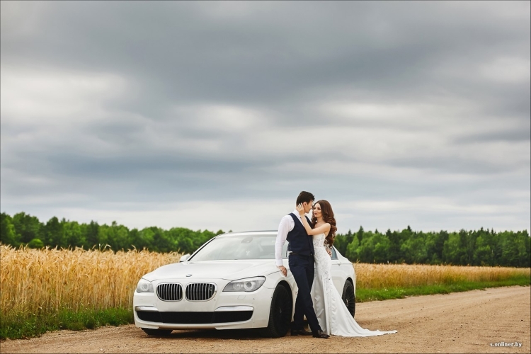 BMW 7 свадьба