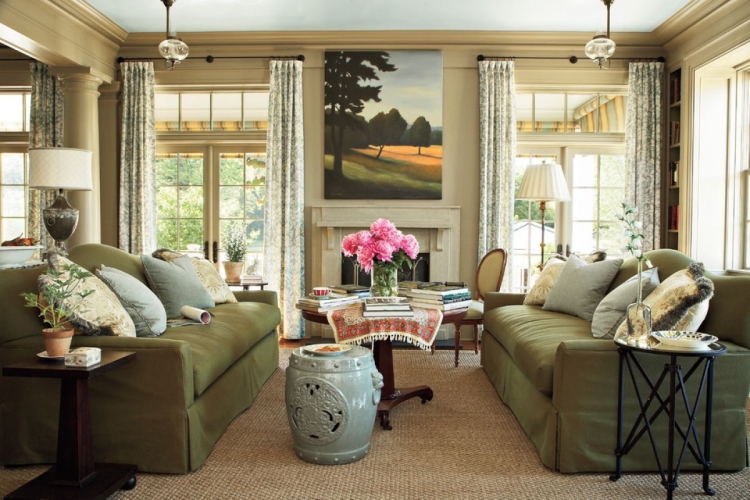 Sage Green 80 в интерьере