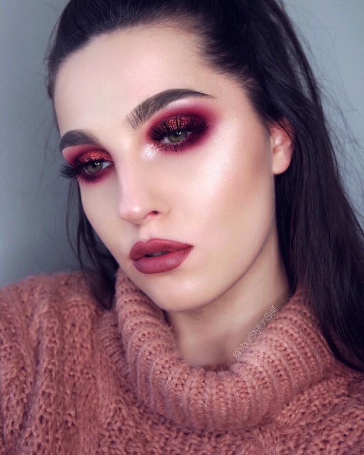 Baddie Bronze Makeup
