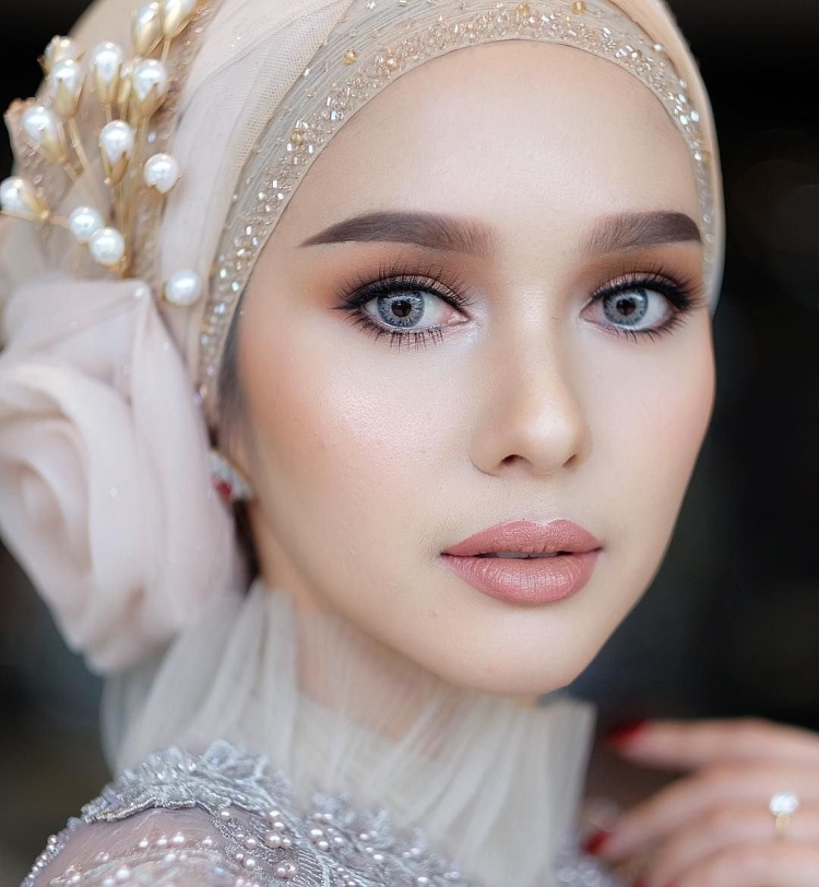 Свадебный мусульманский макияж