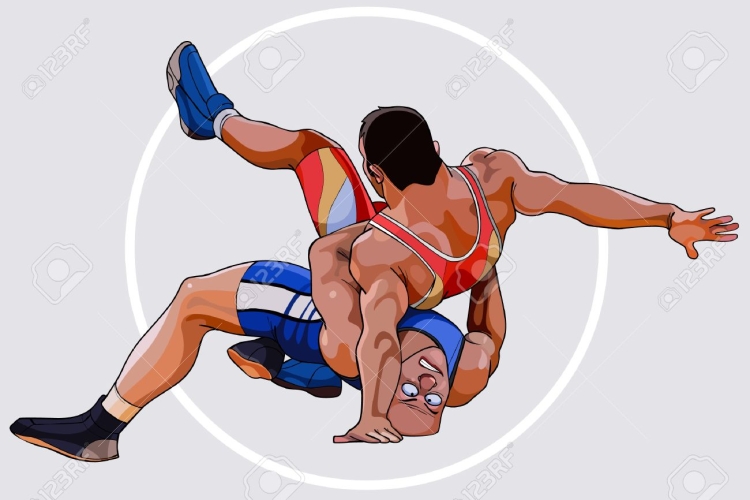 Спортивный фон единоборства