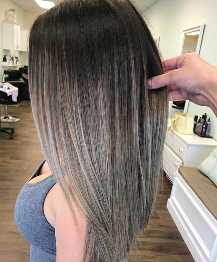 Ash Brown hair Color