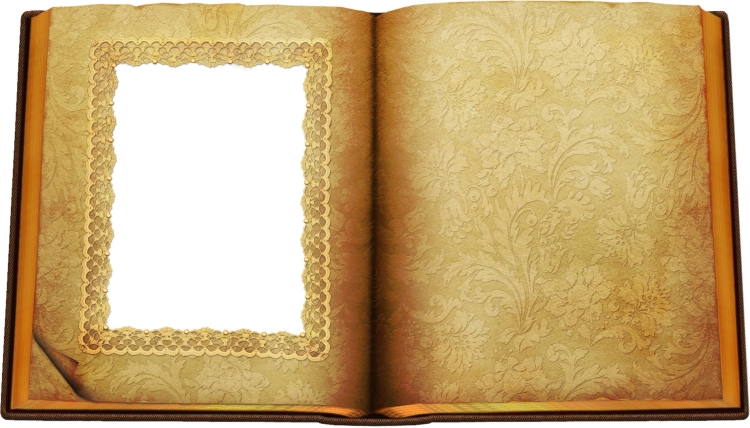 Старый книжный лист фон