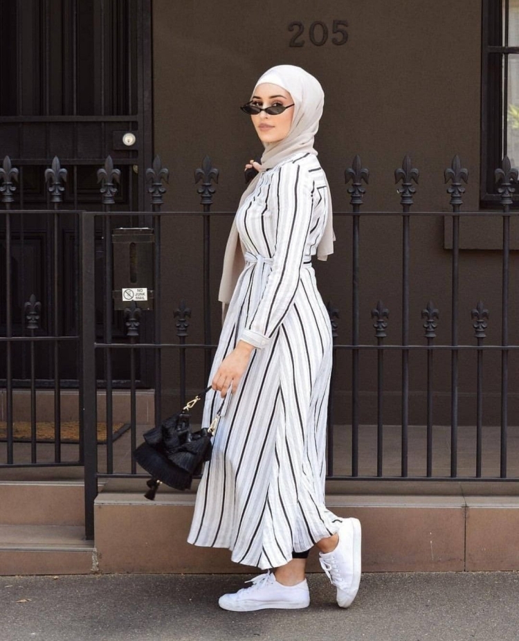 Платье с брюками для мусульманок