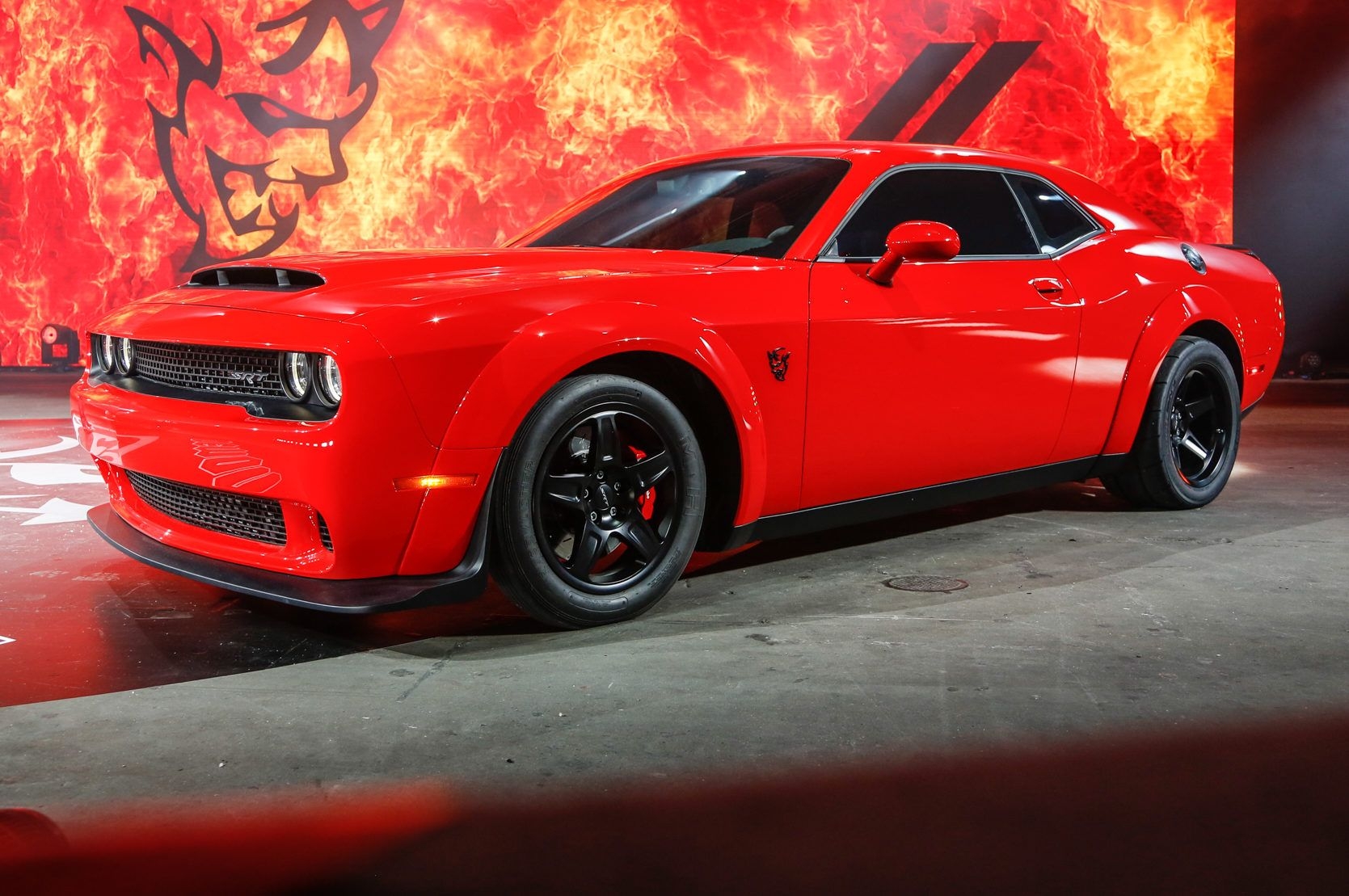 Dodge Challenger srt Demon двигатель