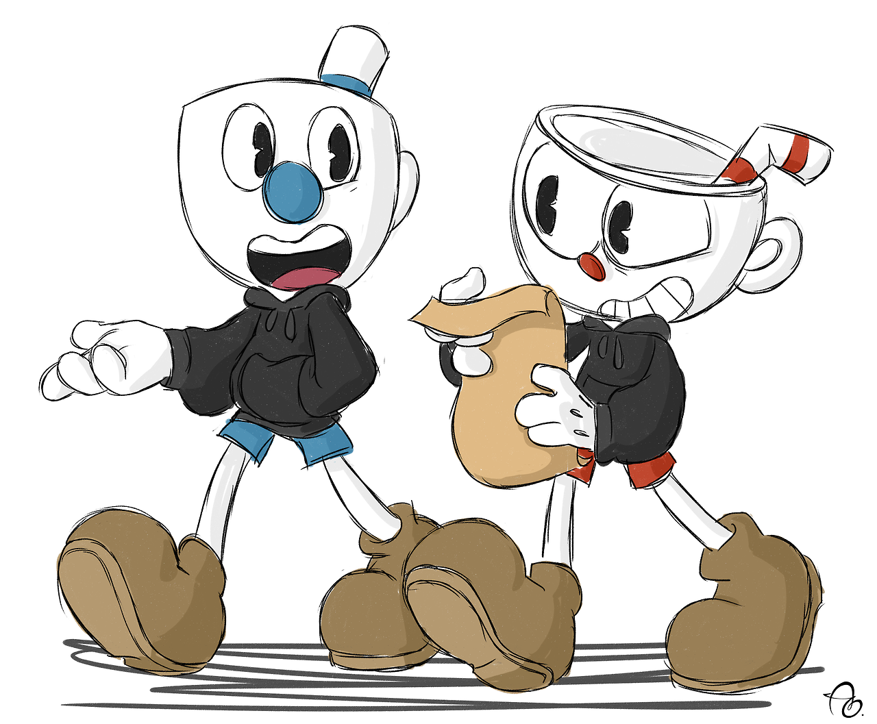 Чаша cuphead. Капхед и Магмен. Магмэн Cuphead. Капхед Магмен и чаша. ФД капхед.