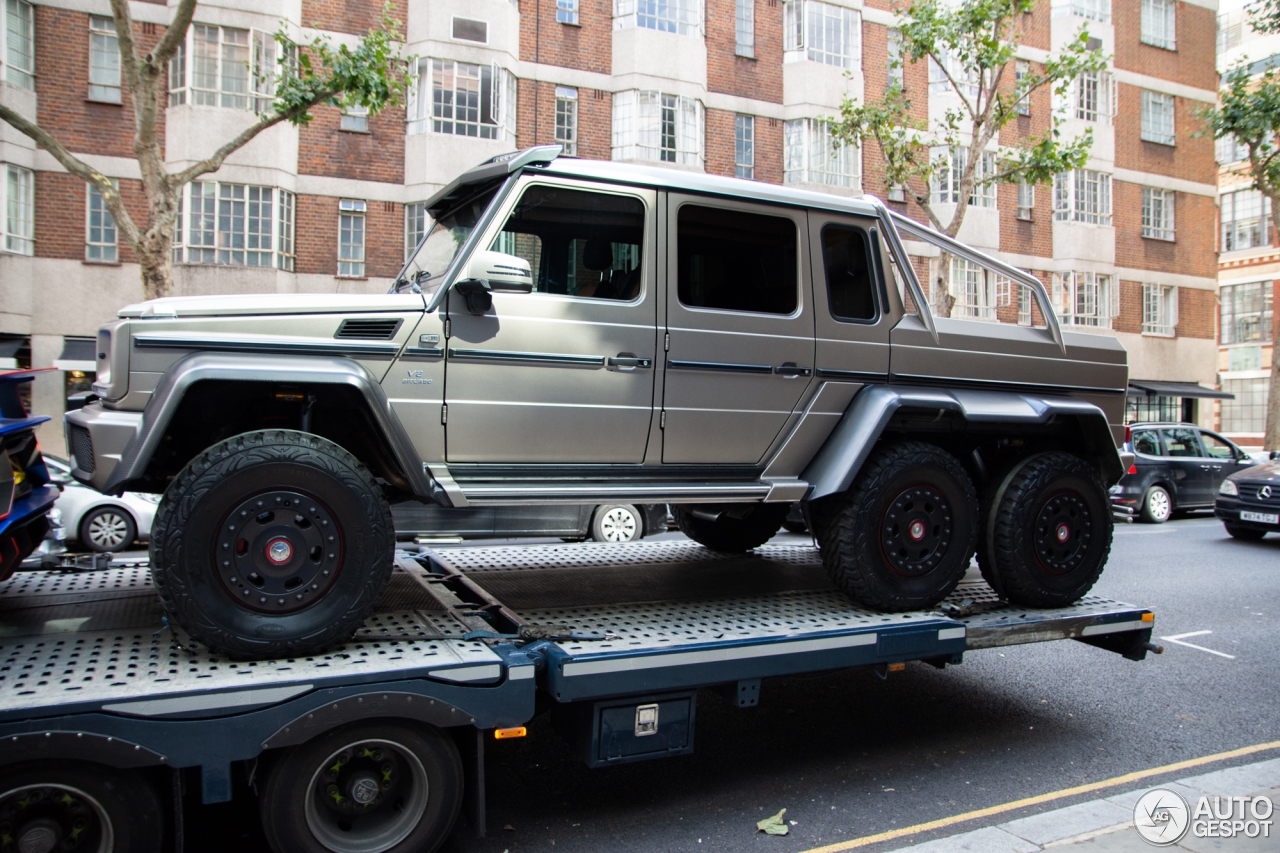 Mercedes g63 AMG 6x6 Gold