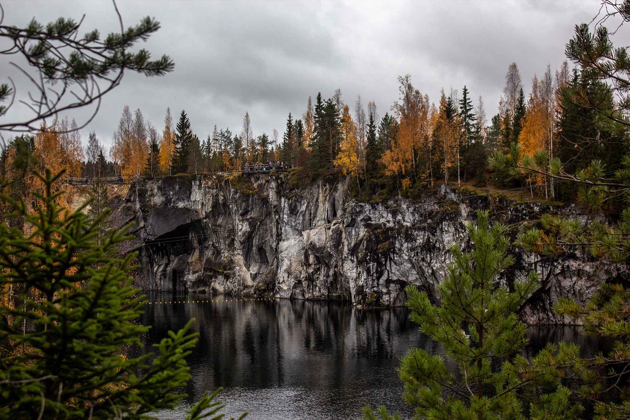 Поселок лето Карелия