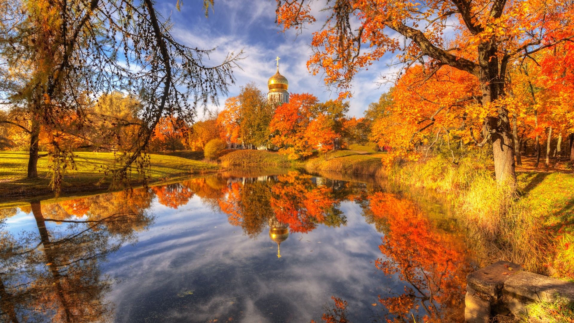 Осенний пейзаж осень