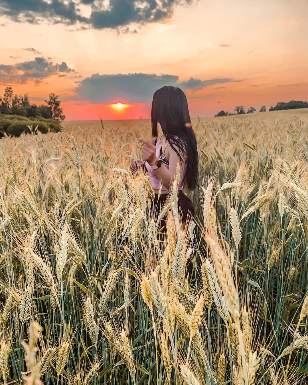 Фотографии в поле