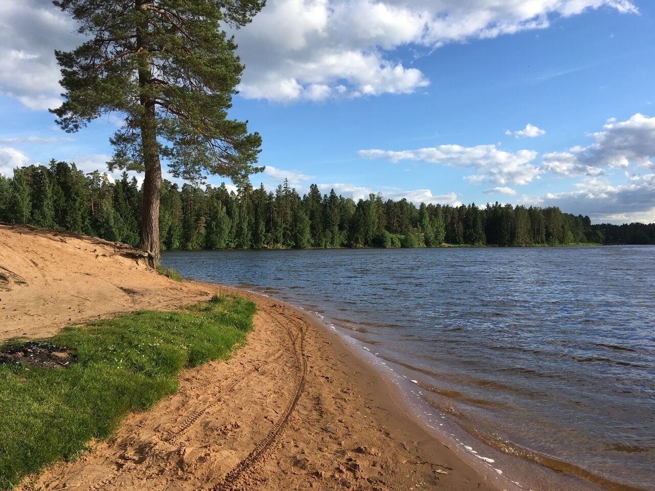 пляжи ленинградской области