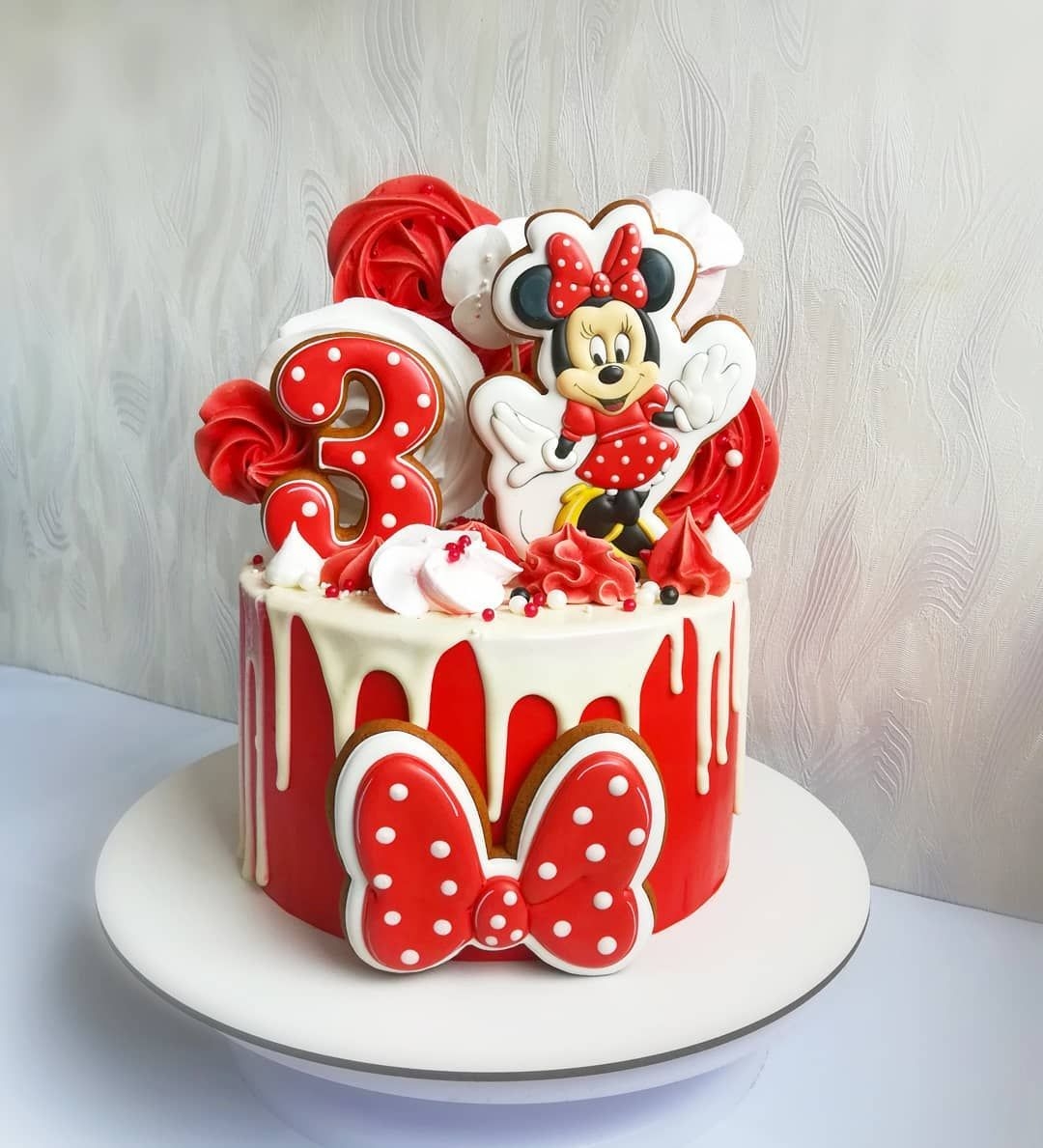 Торт Минни Маус Minnie Mouse Минни Маус Minnie Mouse Минни