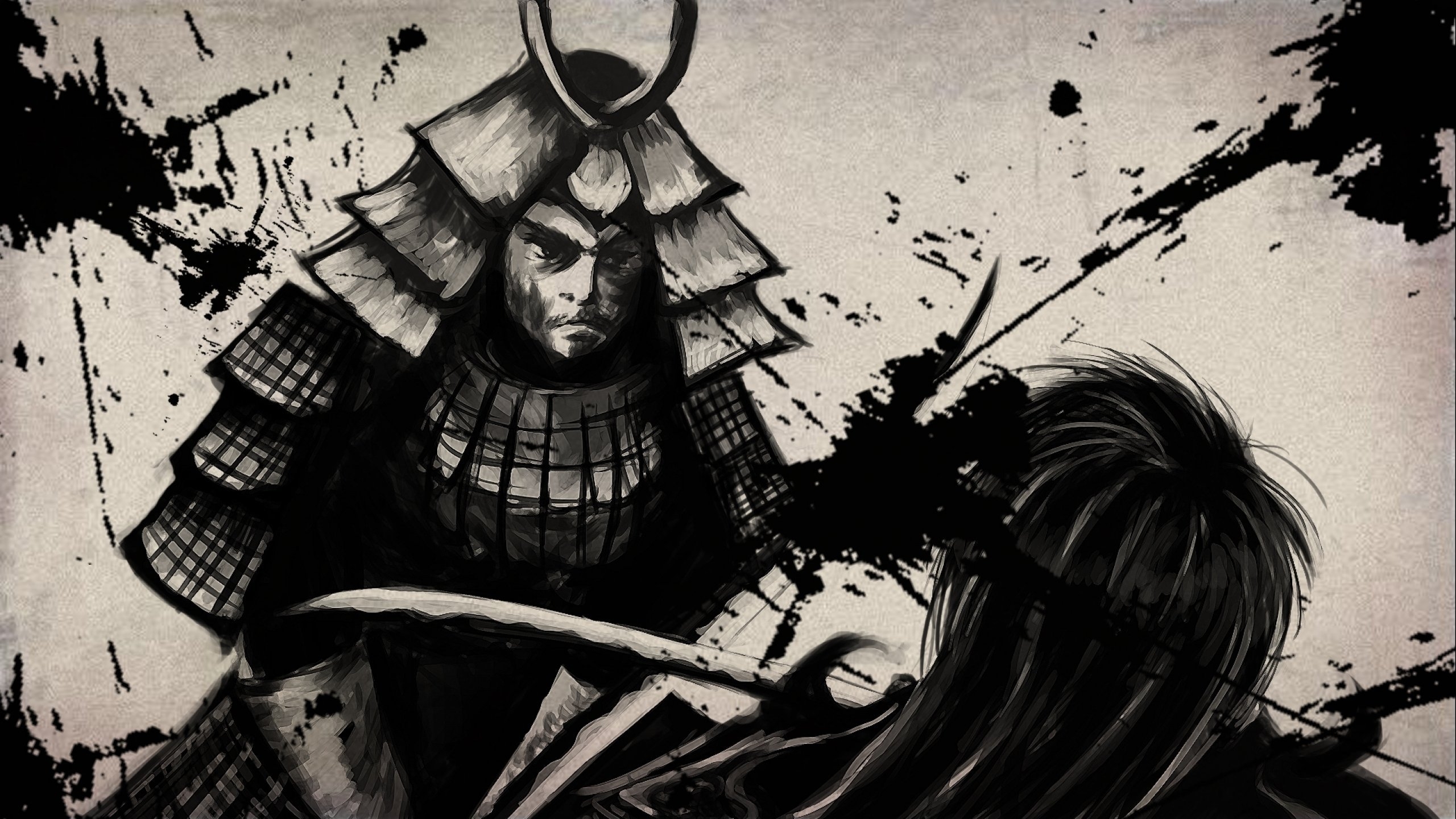 Samurai wallpaper. Самурай с тэцубо. Ошикуру Демонический Самурай. Самураи в Японии. Маски воинов самураев.