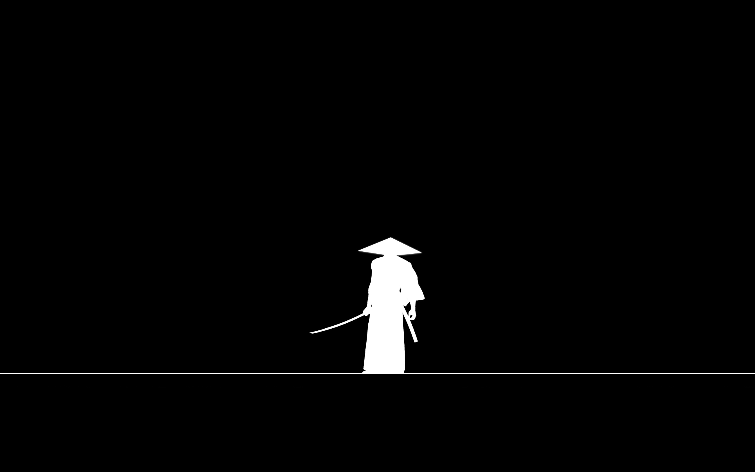 Black on white samurai wallpaper engine. Самурай на черном фоне. Самурай Минимализм. Катана Минимализм. Белый Самурай на черном фоне.