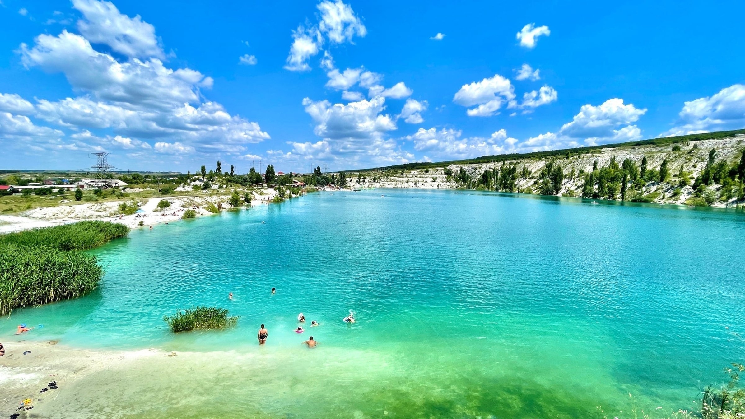 Село Скалистое Бахчисарайский район Марсианское озеро