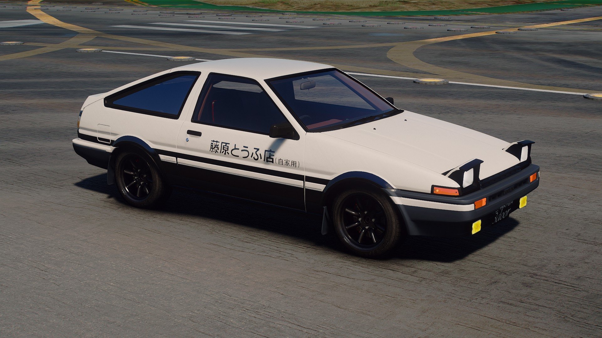 Toyota ae86 Самурай