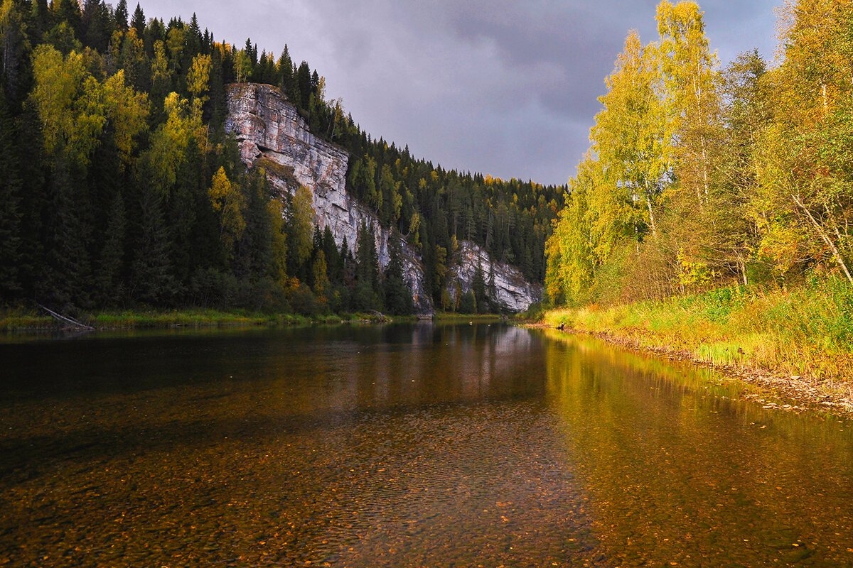 Река Косьва Устье