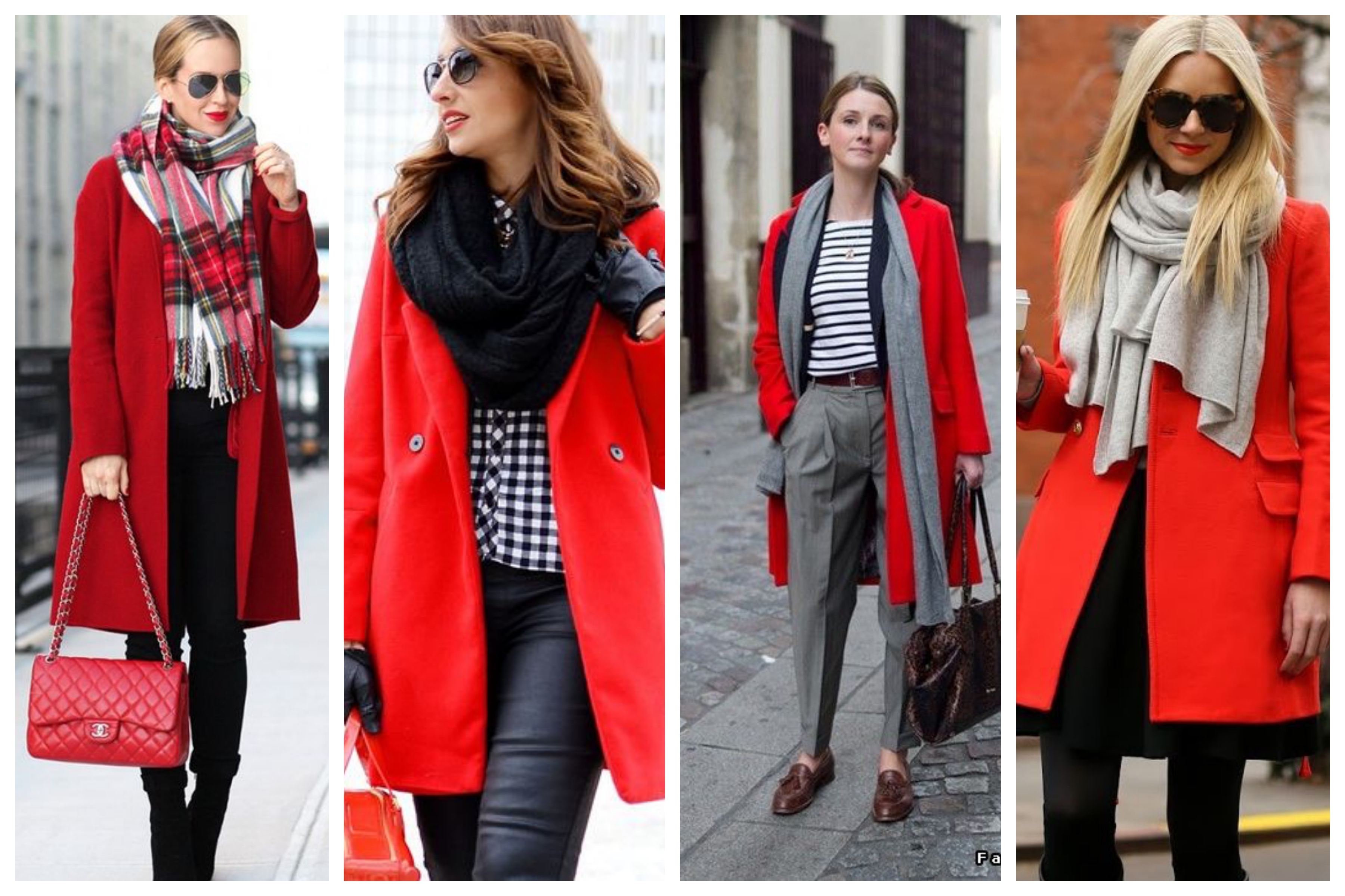 Как носить шарфы с пальто женщинам. Пальто с шарфом. Красное пальто и шарф. Палантин с пальто. Красное пальто с платком.