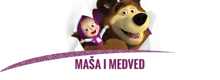 Маша и медведь лого