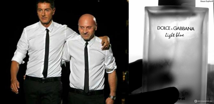 Domenico Dolce and Stefano Gabbana