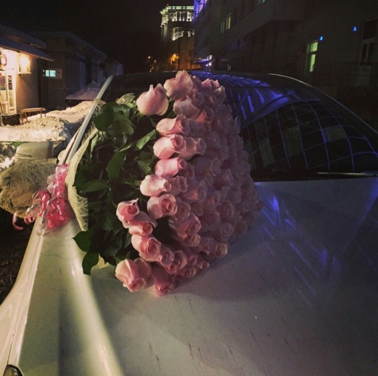 Букет "дом цветов"