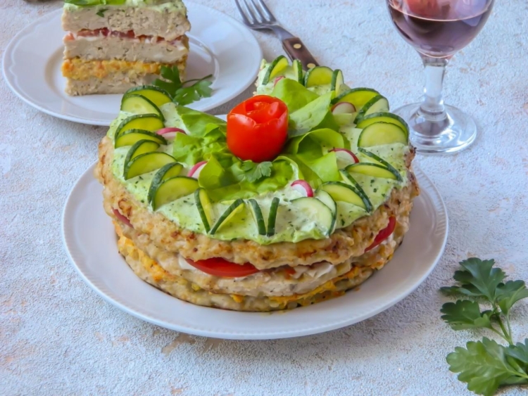 Тигровый рулет закусочный