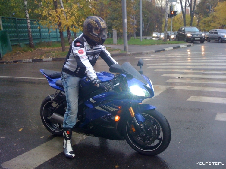 Yamaha r6 Вилли
