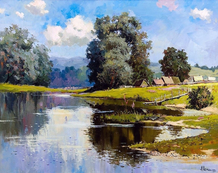 Художник Андрей Николаевич Чемакин