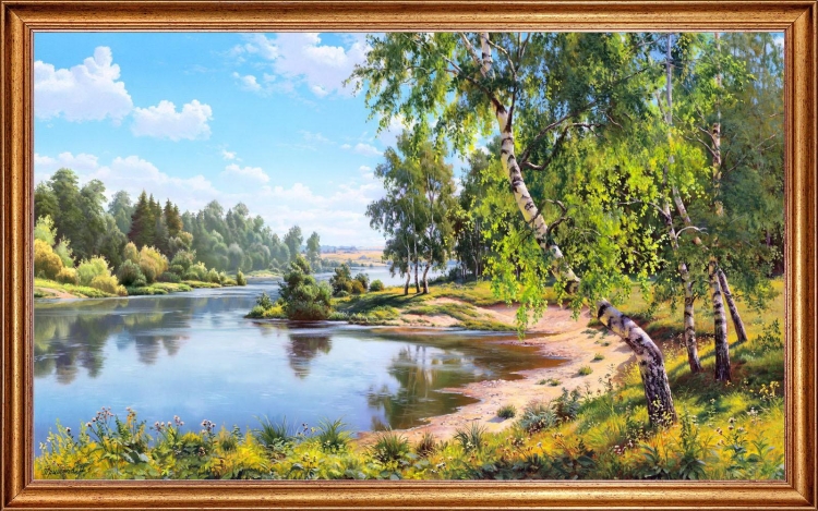 Художник пейзажист Долгополов