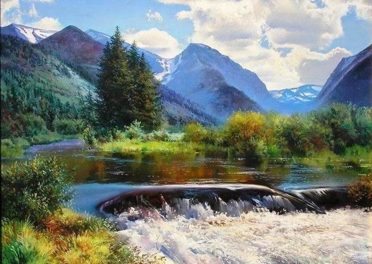 Акварель Александр Желонкин