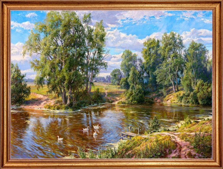 Пейзажист Сергей Басов
