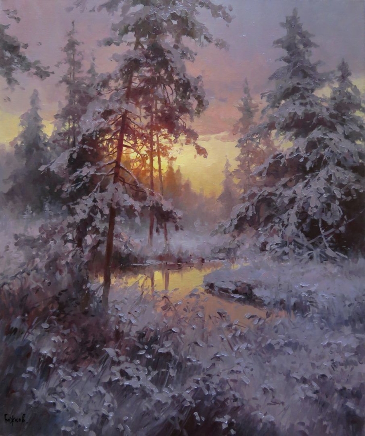 Пейзажи художника Божкова романа